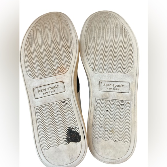 Kate Spade Iggy Low Top Court Sneakers White / Peacock Sapphire Green - Picture 12 of 15